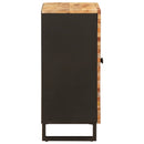 vidaXL Tároló Szekrény Barna 60 x 33 x 75 cm Tömör Mangófát
