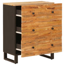 vidaXL Tároló Szekrény Barna 60 x 33 x 75 cm Tömör Mangófát