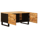 vidaXL Dohányzóasztal Barna 80 x 50 x 40 cm Tömör Mangófát