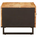 vidaXL Dohányzóasztal Barna 80 x 50 x 40 cm Tömör Mangófát