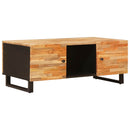 vidaXL Dohányzóasztal Barna 100 x 54 x 40 cm Tömör Mangófát