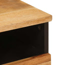 vidaXL Dohányzóasztal fiókkal Barna 80 x 54 x 40 cm Tömör Mangófát