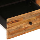 vidaXL TV szekrény polcokkal Barna 105 x 33 x 46 cm Tömör Mangófát