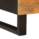 vidaXL TV szekrény polcokkal Barna 105 x 33 x 46 cm Tömör Mangófát
