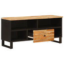 vidaXL TV szekrény fiókkal Barna 100 x 33 x 46 cm Tömör Mangófát