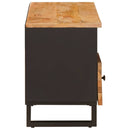 vidaXL TV szekrény Corona Barna 100 x 33 x 46 cm Tömör Mangófát