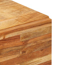 vidaXL Oldalsó szekrény fiókkal Barna 90 x 33 x 75 cm Tömör Mangófát