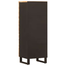 vidaXL Tároló Magasítószekrény Barna 40 x 33 x 110 cm Tömör Mangófát