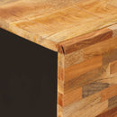 vidaXL Tároló Magasítószekrény Barna 60 x 33 x 100 cm Tömör Mangófát
