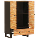 vidaXL Tároló Magasítószekrény Barna 60 x 33 x 100 cm Tömör Mangófát