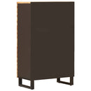 vidaXL Tároló Magasítószekrény Barna 60 x 33 x 100 cm Tömör Mangófát