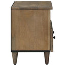 vidaXL TV szekrény tárolóval Barna 70 x 33,5 x 46 cm Tömör Mangófát