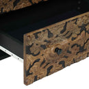 vidaXL Tároló Szekrény Barna 60 x 33,5 x 75 cm Tömör Mangófát