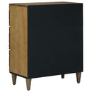 vidaXL Tároló Szekrény Barna 60 x 33,5 x 75 cm Tömör Mangófát
