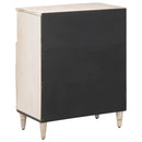 vidaXL Széf tárolóval ajtóval Fehér 60 x 33,5 x 75 cm Tömör Mangófát