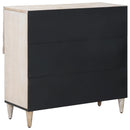 vidaXL Széf tárolóval ajtóval Fehér 80 x 33,5 x 75 cm Tömör Mangófát