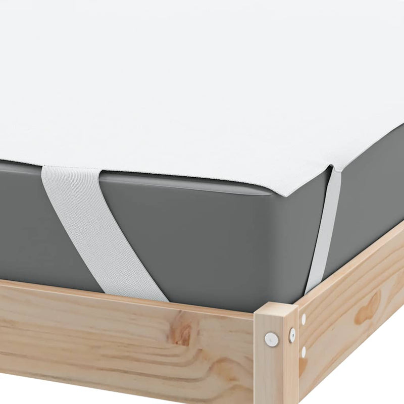 vidaXL fehér matracvédő 140 x 190 cm vízálló