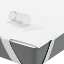 vidaXL fehér matracvédő 80 x 200 cm vízálló