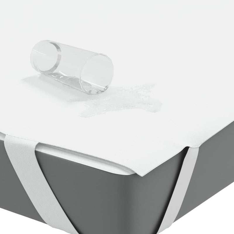 vidaXL fehér matracvédő 90 x 200 cm vízálló