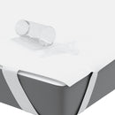 vidaXL fehér matracvédő 140 x 200 cm vízálló