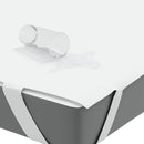 vidaXL fehér matracvédő 160 x 200 cm vízálló