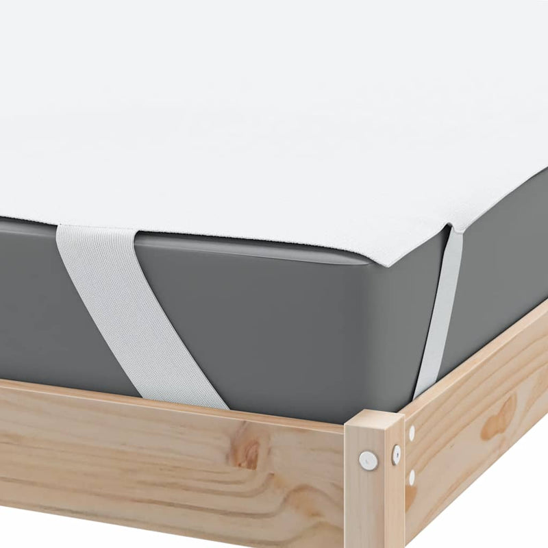 vidaXL fehér matracvédő 160 x 200 cm vízálló