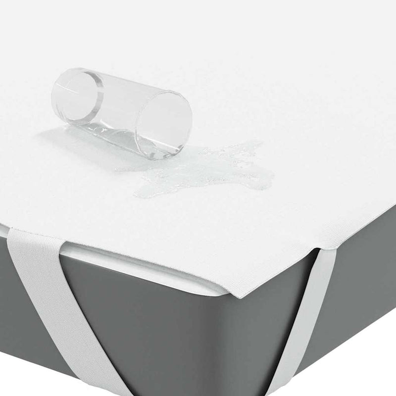 vidaXL fehér matracvédő 100 x 220 cm vízálló