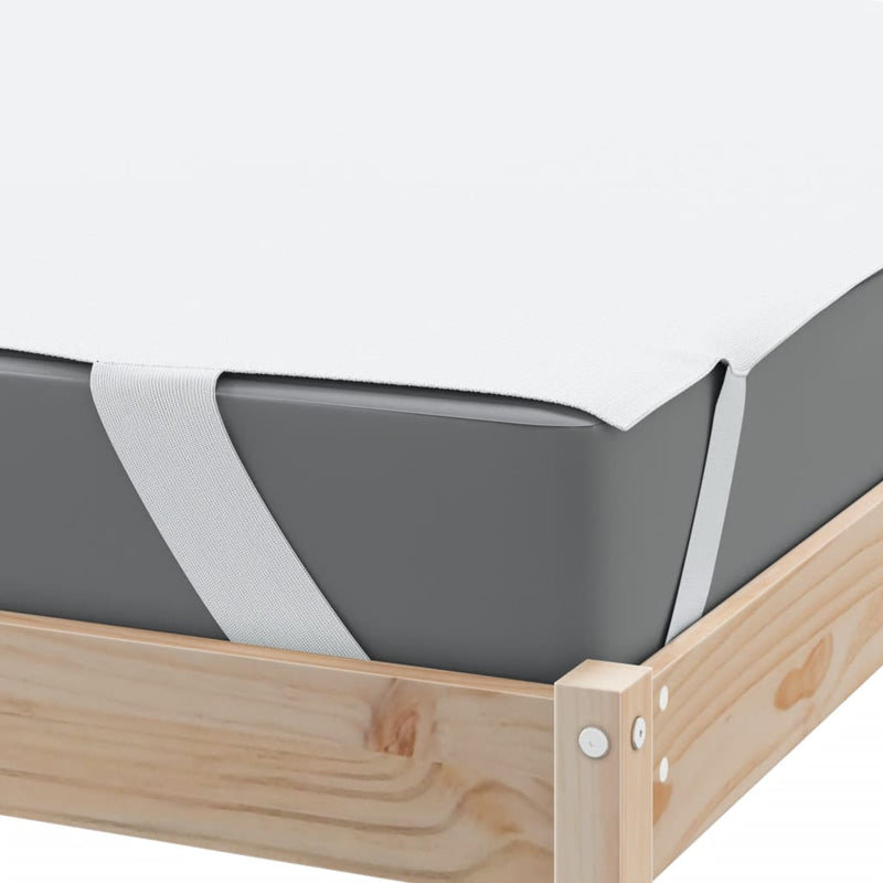 vidaXL fehér matracvédő 100 x 220 cm vízálló