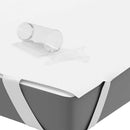 vidaXL fehér matracvédő 180 x 220 cm vízálló