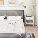 vidaXL fehér matracvédő 90 x 200 cm