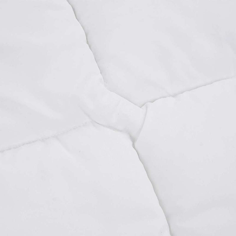 vidaXL fehér matracvédő 200 x 200 cm