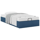 vidaXL Ottomán ágykeret matrac nélkül kék 100x200 cm anyagból