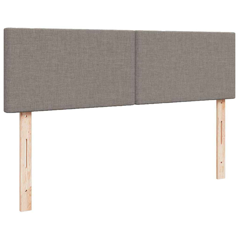 vidaXL Ottomán ágy matraccal tópszín 140x190 cm anyaggal