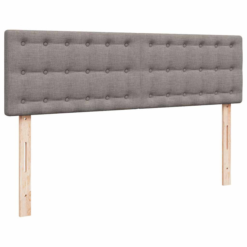 vidaXL Ottomán ágy matraccal tópszín 140x190 cm anyaggal