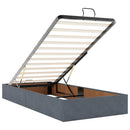 vidaXL Ottomán ágykeret matraccal sötétszürke 90x190cm bársony