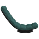 vidaXL sötétzöld szövet forgó padlószék 70x51x79 cm