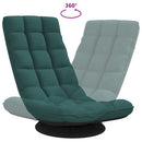 vidaXL sötétzöld szövet forgó padlószék 70x51x79 cm