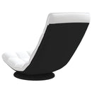 vidaXL fehér szövet forgó padlószék 70x51x79 cm