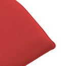 vidaXL piros oxford-szövet összecsukható napozóágy 175x54x8,5 cm
