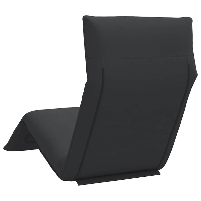 vidaXL fekete oxford-szövet összecsukható napozóágy 175x54x8,5 cm