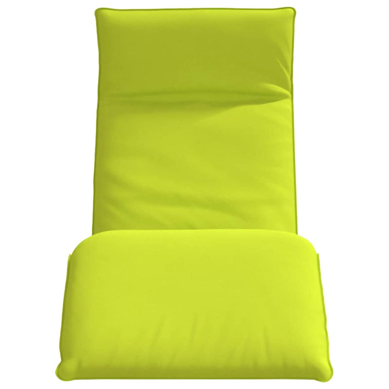 vidaXL élénkzöld oxford-szövet összecsukható napozóágy 175x54x8,5 cm