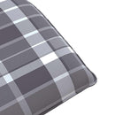 vidaXL oxford-szövet összecsukható napozóágy kockás minta 175x54x8,5cm