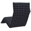 vidaXL oxford-szövet összecsukható napozóágy kockás minta 175x54x8,5cm