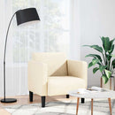 vidaXL krém kordbársony szövet kanapészék karfás szék 54 cm