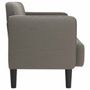 vidaXL világosszürke kordbársony szövet loveseat kanapé 109 cm