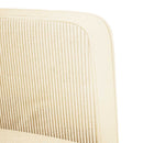 vidaXL krém kordbársony szövet loveseat kanapé 109 cm