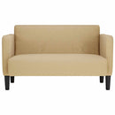 vidaXL szürke-zöld kordbársony szövet loveseat kanapé 109 cm