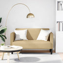 vidaXL szürke-zöld kordbársony szövet loveseat kanapé 109 cm