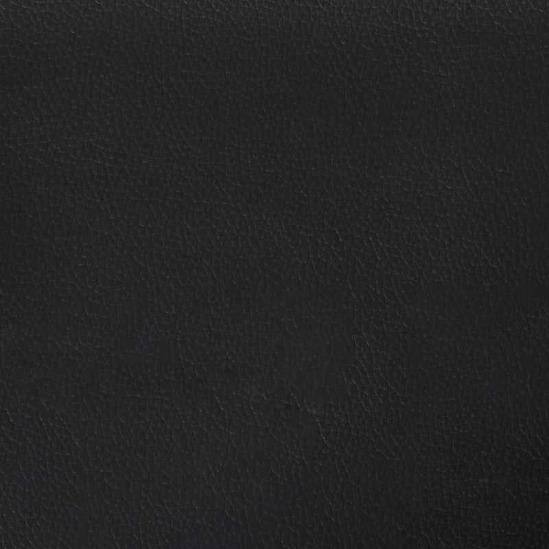 vidaXL fekete műbőr kanapé szék karfával 54 cm