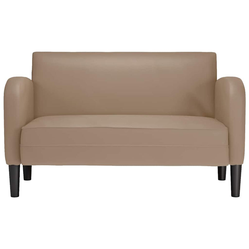 vidaXL cappuccino műbőr loveseat kanapé 110 cm